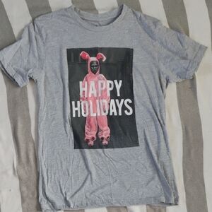 🚨5 For $25🚨 Ripple Junction Gray T-Shirt with Pink Bunny Graphic